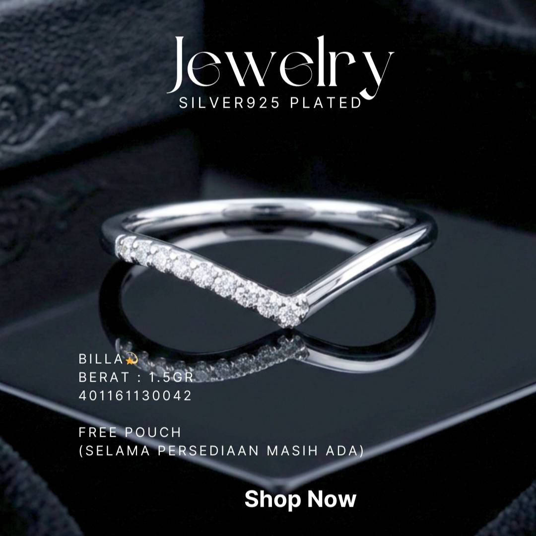 PERHIASAN PERAK - CINCIN A004