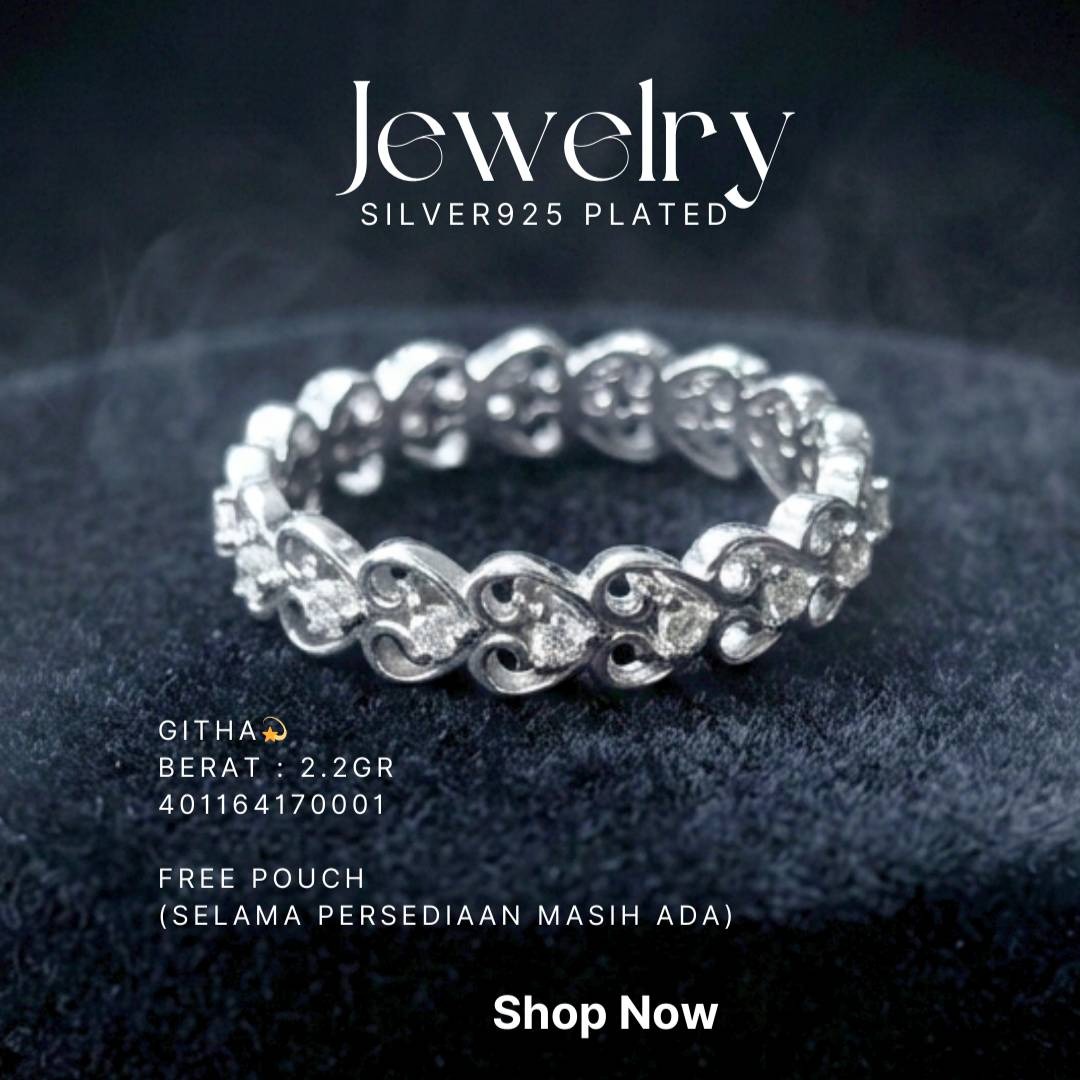 PERHIASAN PERAK - CINCIN A008