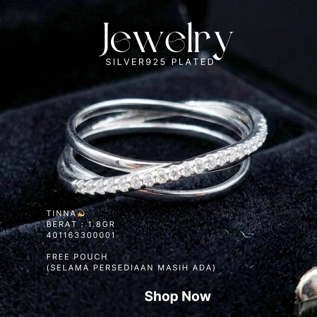 PERHIASAN PERAK - CINCIN A009
