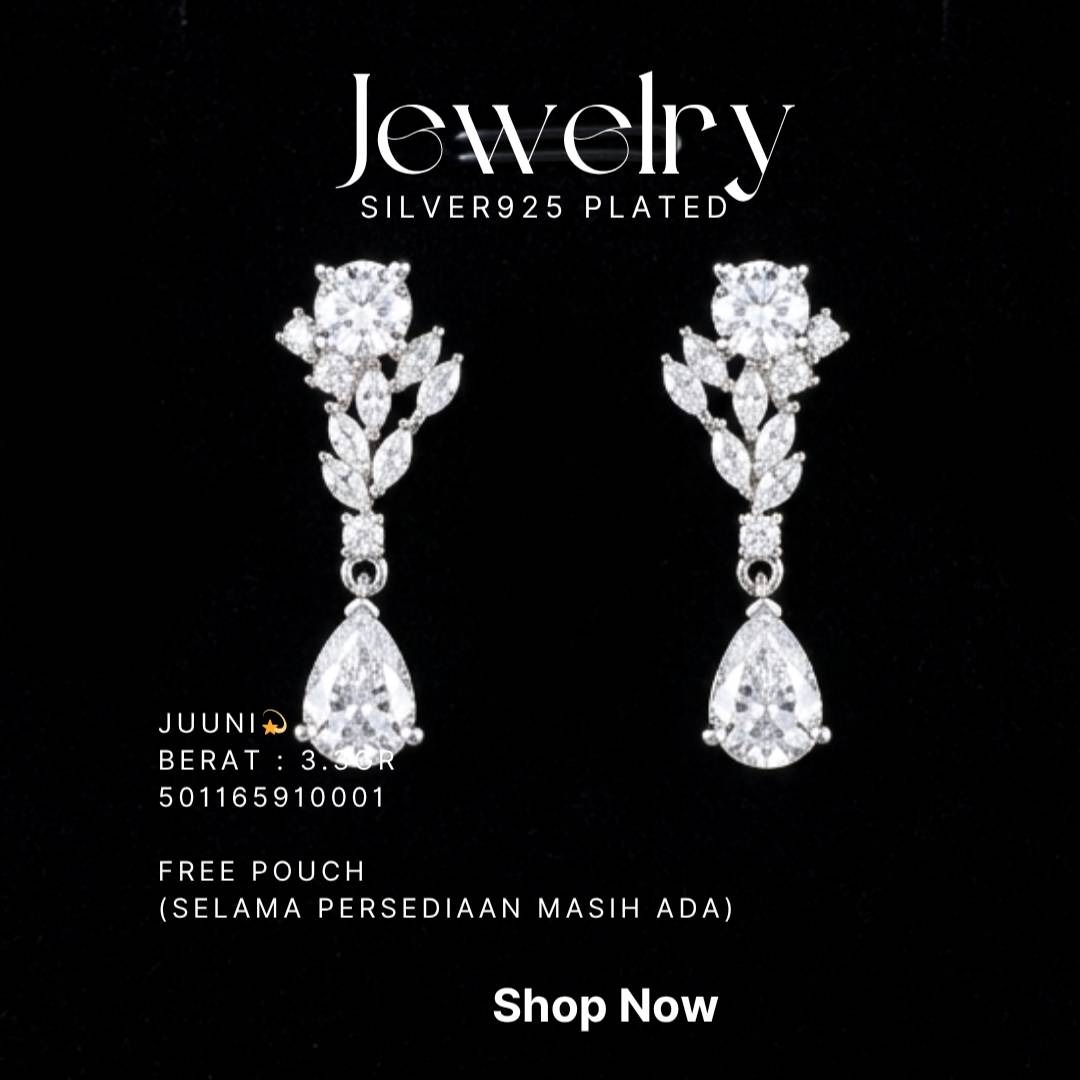 PERHIASAN PERAK - ANTING A051