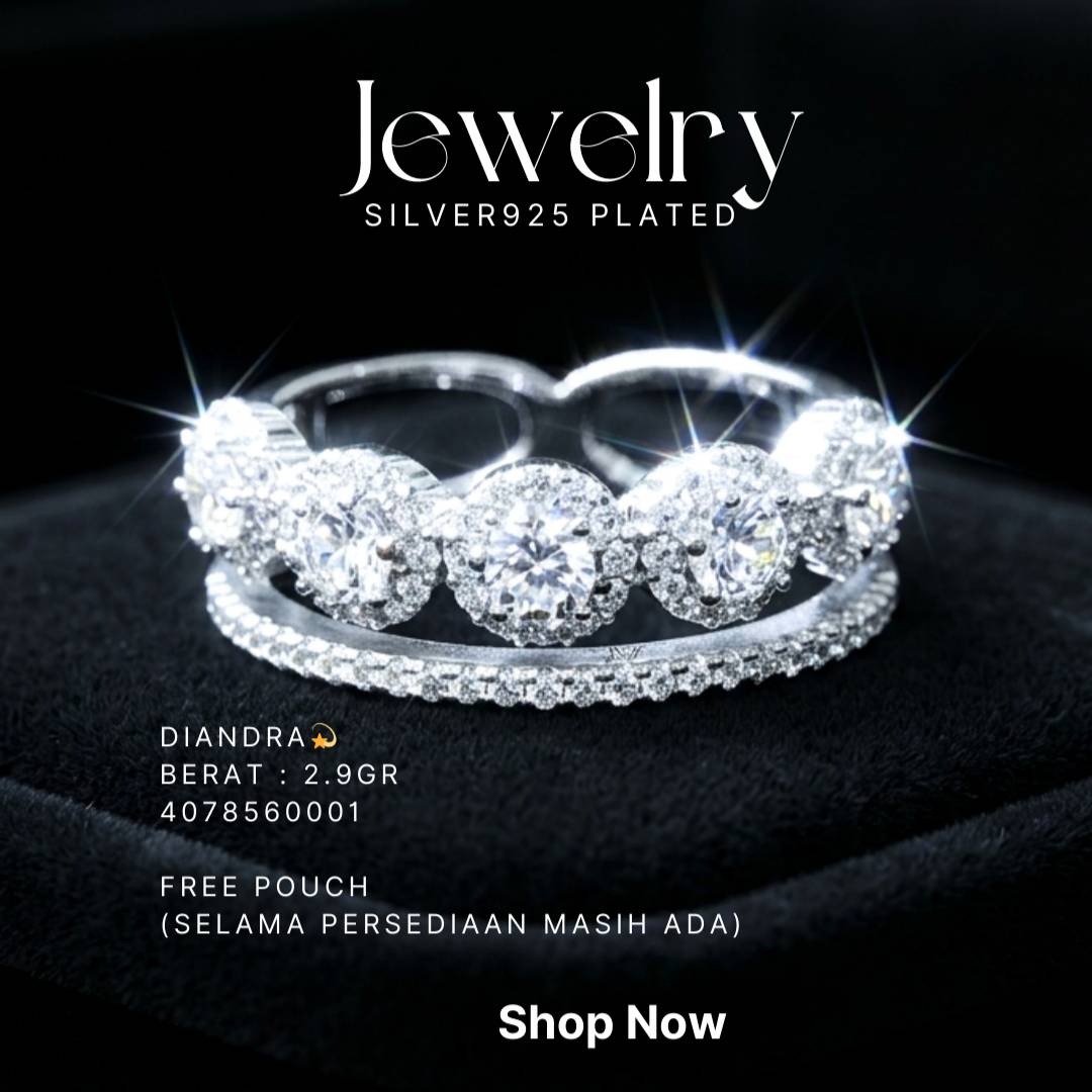 PERHIASAN PERAK - CINCIN A121