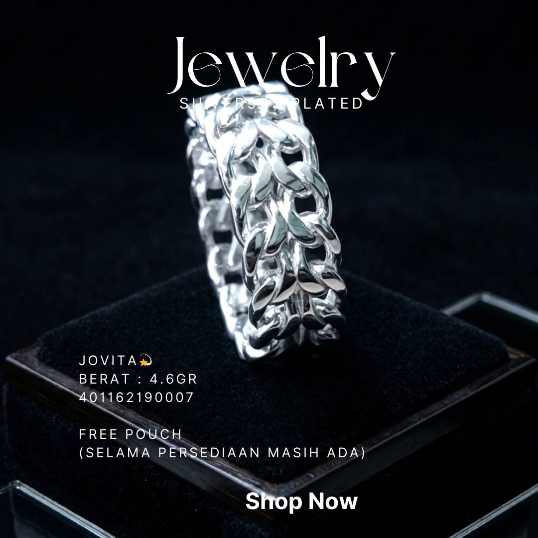 PERHIASAN PERAK - CINCIN A123