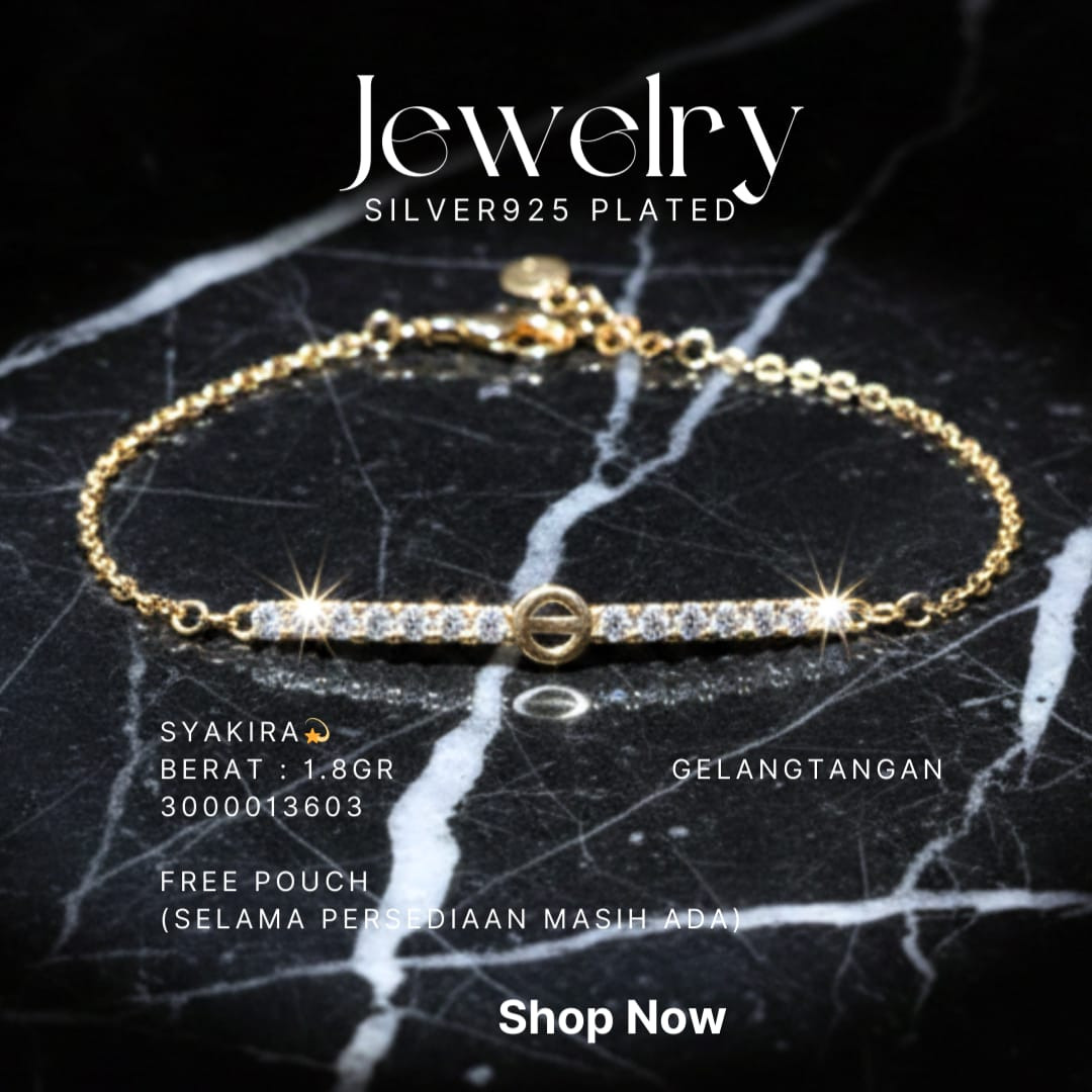 GELANG TANGAN VERSI WARNA GOLD A218