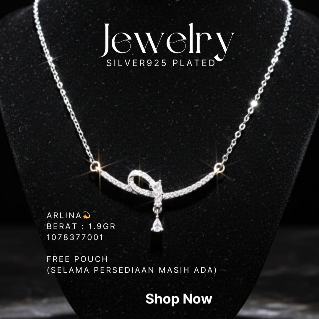 PERHIASAN PERAK - KALUNG FASHION A254