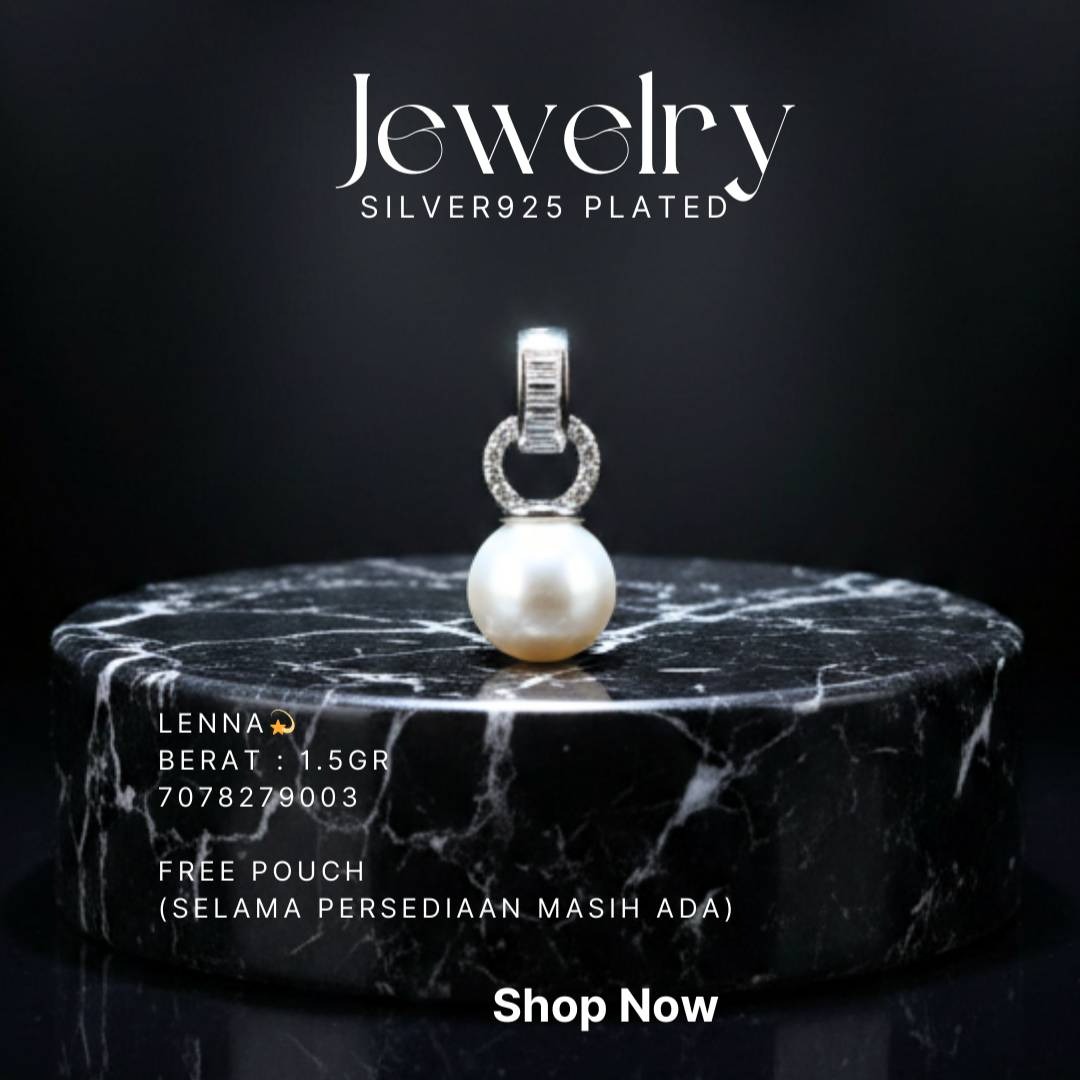 PERHIASAN PERAK - LIONTIN MUTIARA A285