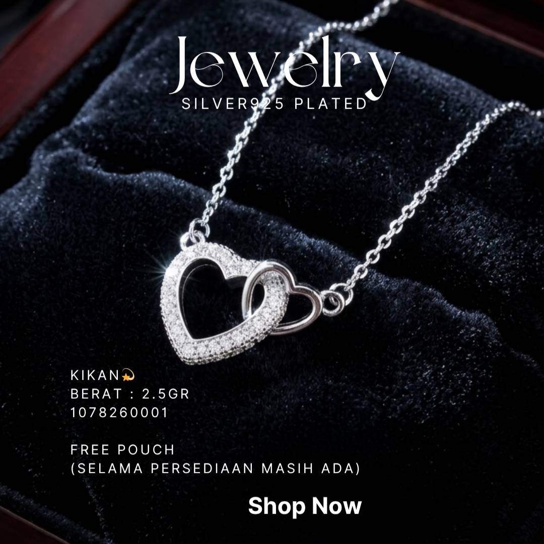 PERHIASAN PERAK - KALUNG FASHION A395