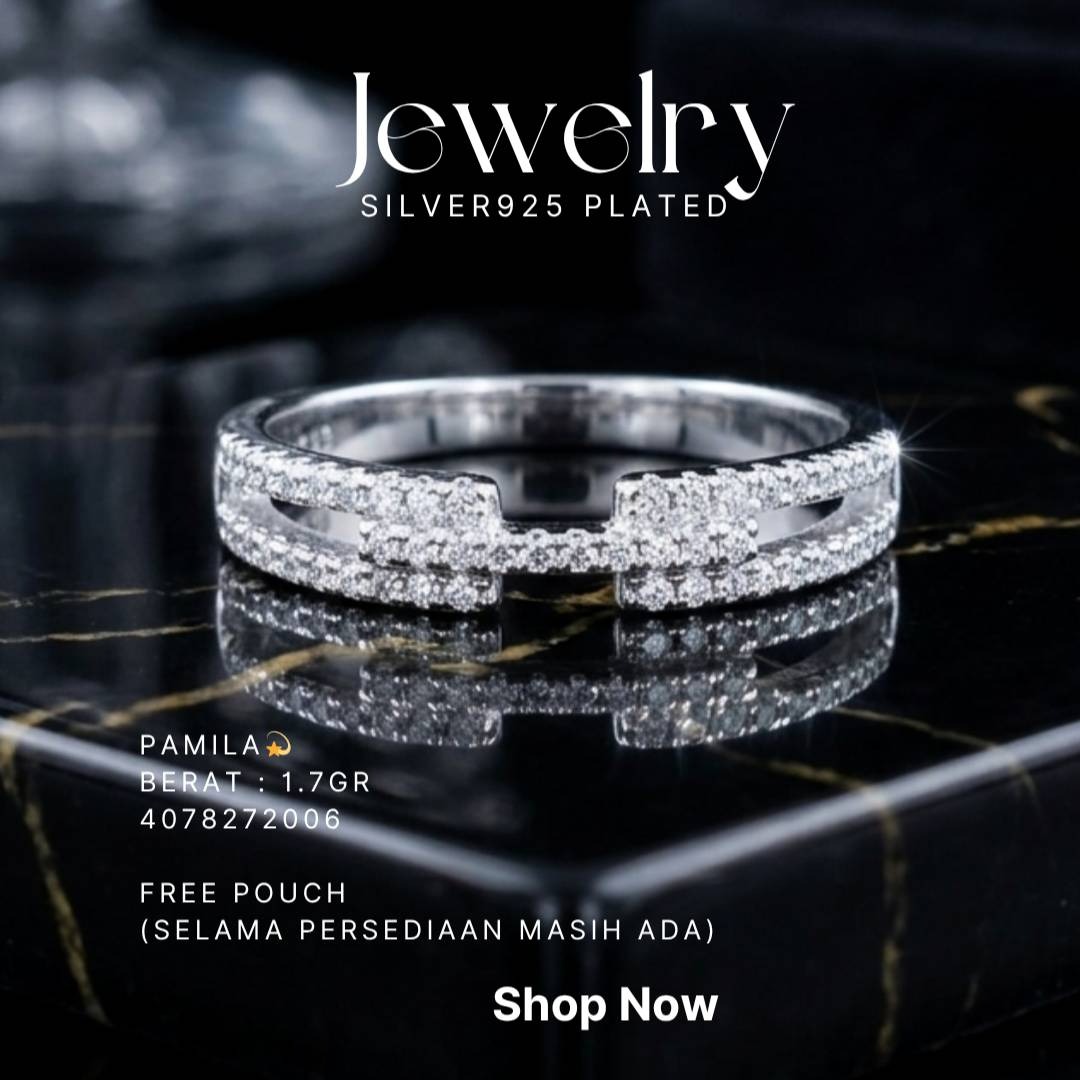 PERHIASAN PERAK - CINCIN A432