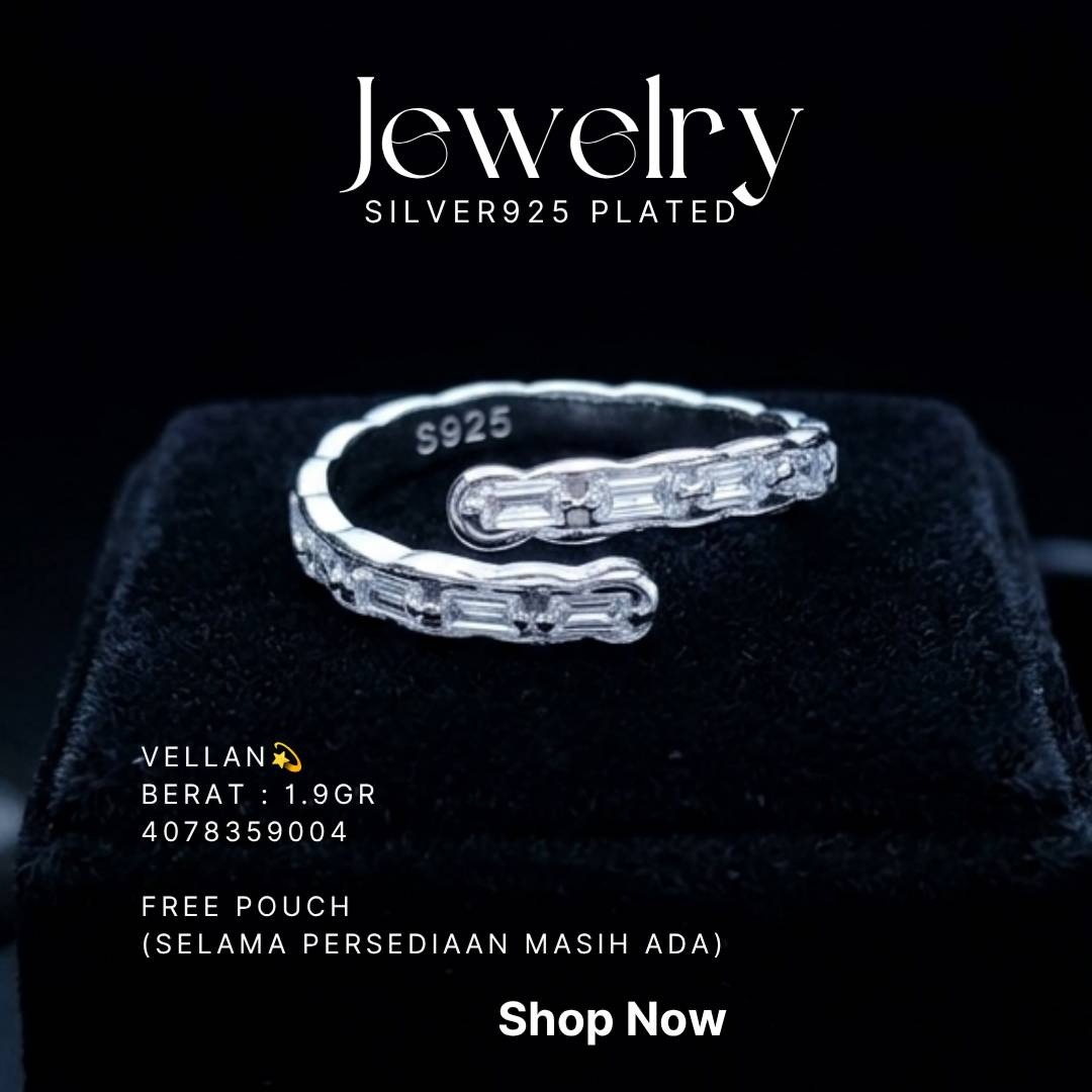 PERHIASAN PERAK - CINCIN A488