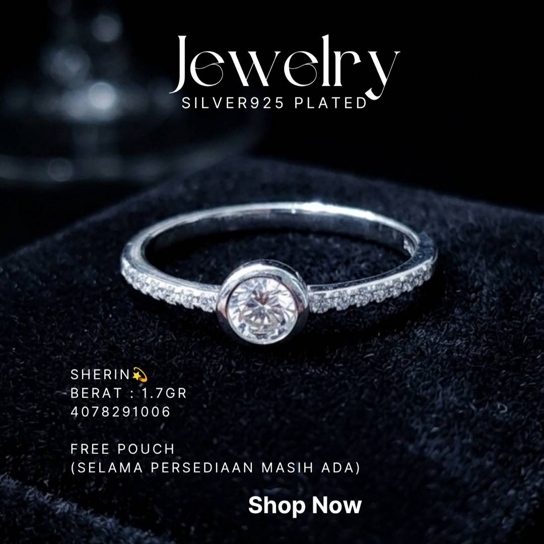 PERHIASAN PERAK - CINCIN A489