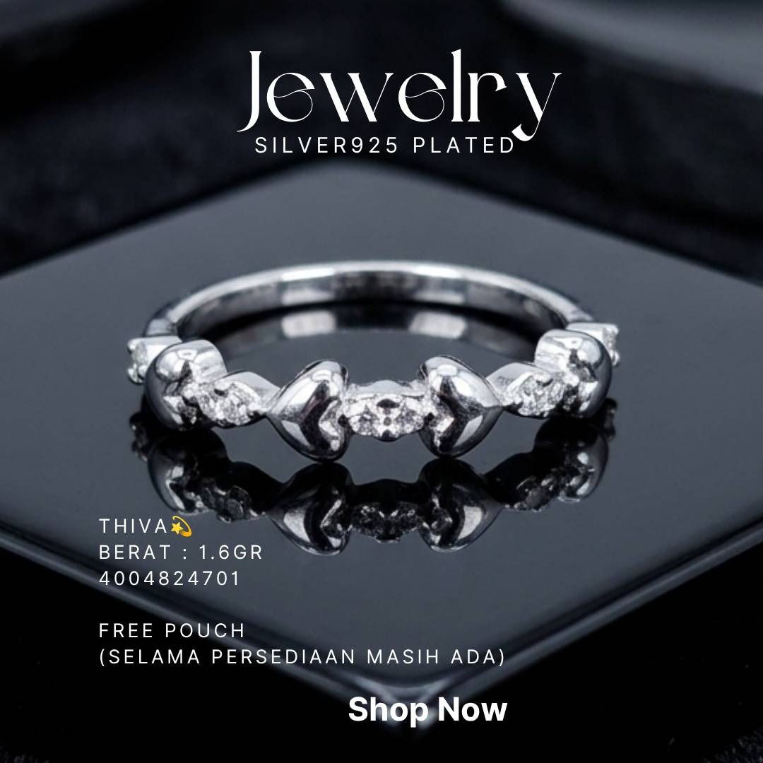 PERHIASAN PERAK - CINCIN A490