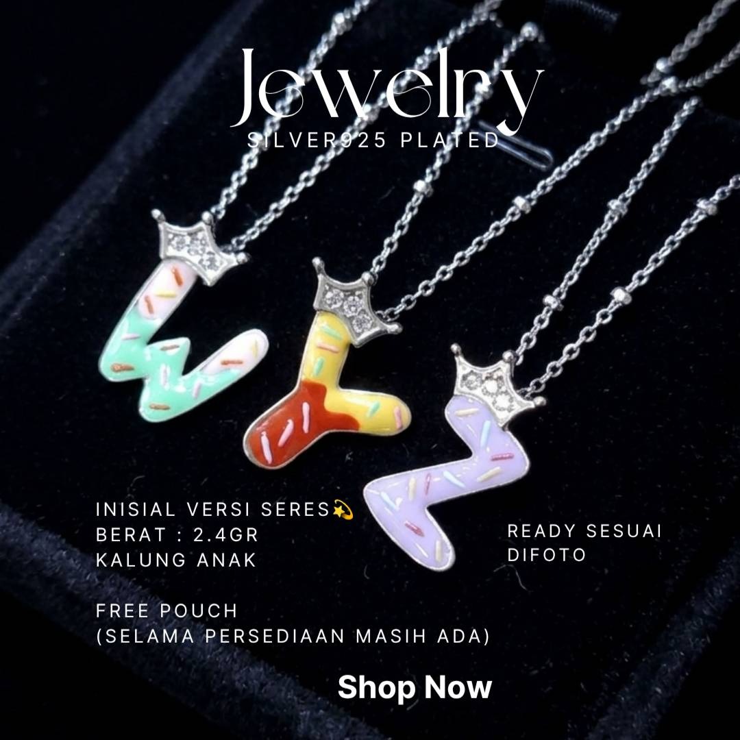 KALUNG ANAK INISIAL MOTIF SERES A501