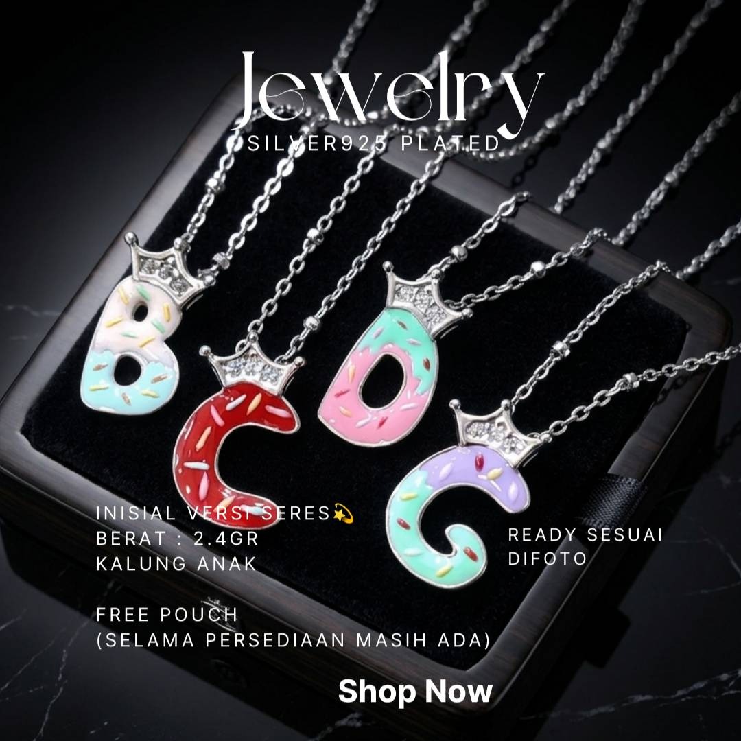 KALUNG ANAK INISIAL MOTIF SERES A505