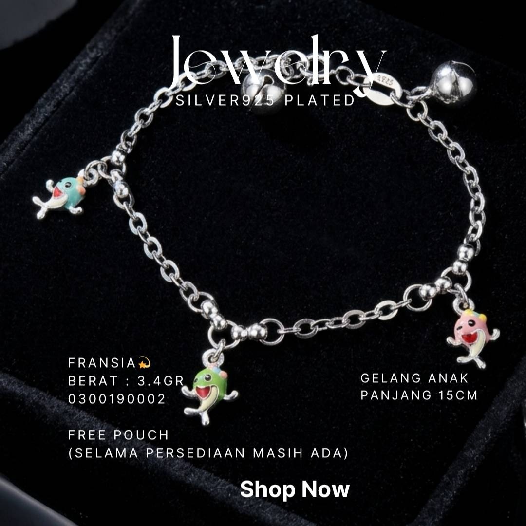 GELANG RANTAI ANAK KARAKTER A518